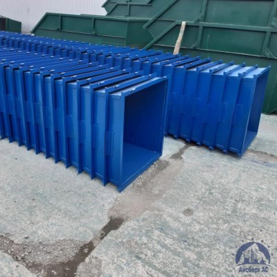 Контейнер металлический для мусора объём 1,1 м³ (евроформа)  купить в Краснодаре