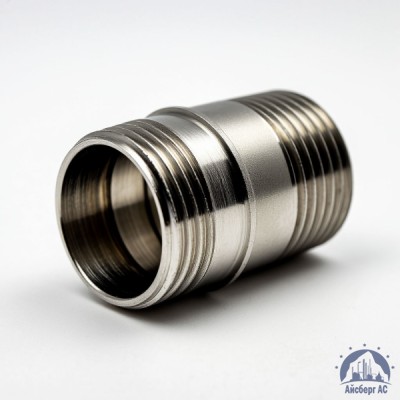 Ниппель переходной нержавеющий DN 32х15 1 1/4"-1/2" 42,4х21,3 мм AISI 316 двойной НР-НР купить в Краснодаре