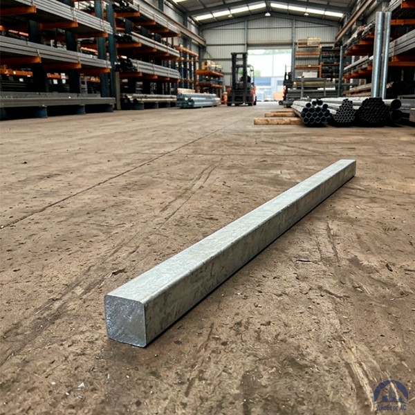Квадрат оцинкованный 42х42 мм сталь 10 ГОСТ 8559-75